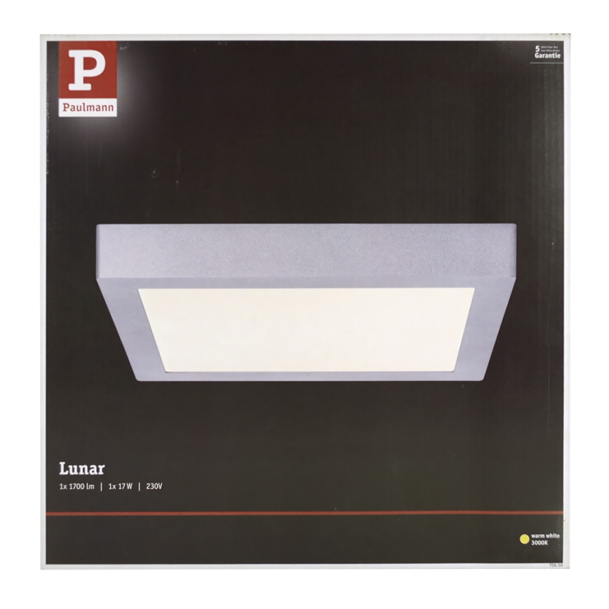 Paulmann 70650 - LED/17W Lofts lys LUNAR 230V