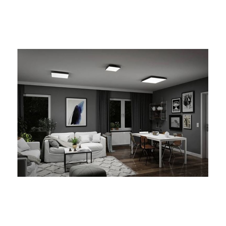 Paulmann 79908 - LED/19W RGBW Loftlampe dæmpbar VELORA 230V 3000-6500K + fjernbetjening