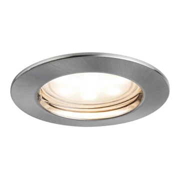 Paulmann 92805 - LED/6,8W IP44 Indbygningslampe til badeværelse COIN 230V