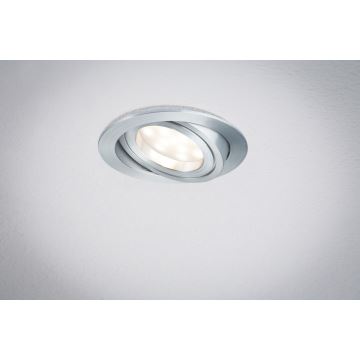 Paulmann 92832 - LED/7W Nedblænding af loftbelysning COIN 230V