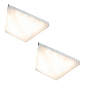 Paulmann 93584 - SÆT 2xLED/6,2W IP44 LED underskabslampe KITE 230V