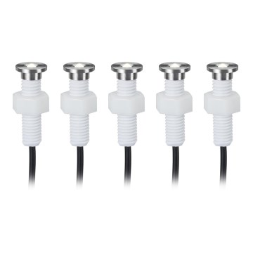 Paulmann 93754 - SÆT 5xLED/0,16W IP65 Udendørslampe MicroPen 230/12V