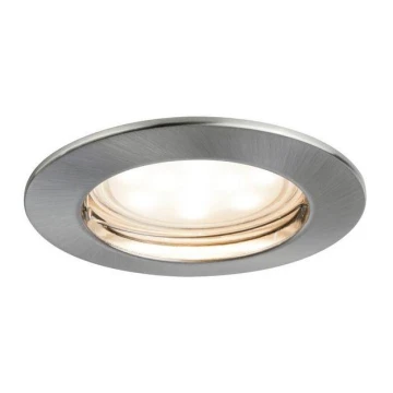 Paulmann 93975 - Indbygningsspot til badeværelse COIN LED/6,8W IP44 230V