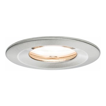 Paulmann 93976 - LED-GU10/7W IP65 Badeværelseslampe dæmpbar NOVA 230V