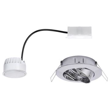 Paulmann 93981 - Indbygningsspot til badeværelse COIN LED/6,8W IP23 230V