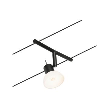 Paulmann 94450 - SÆT 5xGU5,3/10W Spotlampe til skinnesystem SHEELA 230V sort