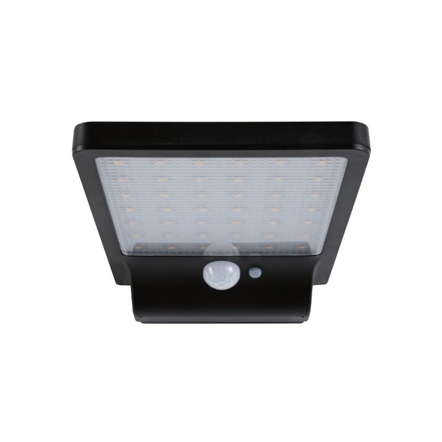 Paulmann 95393 - LED/4W IP44 Soldrevet væglampe med sensor dæmpbar SOLVEIG 3,7V