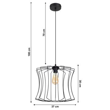 Pendel BEK 1xE27/60W/230V diam. 37 cm