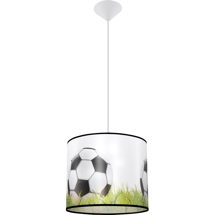 Pendellampe til børn FOOTBALL 1xE27/15W/230V diameter 30 cm