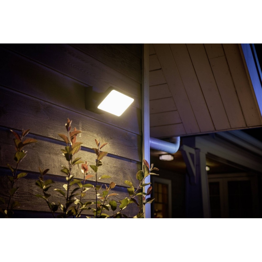 Philips - LED Dæmpbar udendørs reflektor Hue WELCOME 2xLED/15W/230V IP44