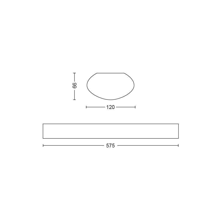 Philips 31248/31/P0 - LED arbejdslampe AQUALINE LED/24W/230V IP65