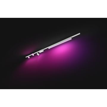 Philips - 4x LED RGB lampe til skinnesystem dæmpbar Hue PERIFO LED RGB/44,6W/230V 2000-6500K