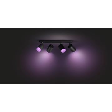 Philips - LED RGBW Spotlampe dæmpbar Hue FUGATO 4xGU10/5,7W/230V