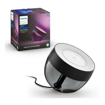 Philips - LED bordlampe dæmpbar RGB-farver Hue IRIS LED/8,2W/230V 2000-6500K sort