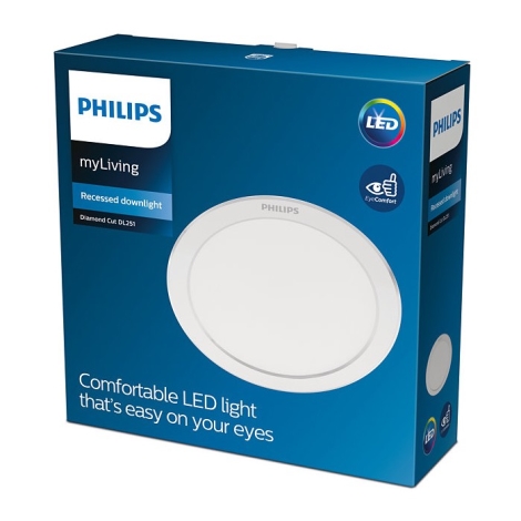 Philips - LED indbygningslampe LED/17W/230V 3000K