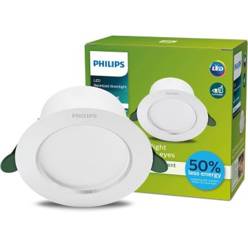 Philips - LED indbygningslampe LED/6,5W/230V 3000K