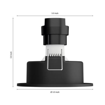 Philips - LED indbygningslampe dæmpbar Hue MILLISKIN 1xGU10/4,2W/230V 2200-6500K hvid