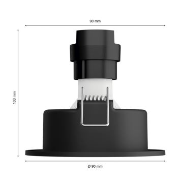 Philips - LED indbygningslampe dæmpbar Hue MILLISKIN 1xGU10/4,2W/230V 2200-6500K