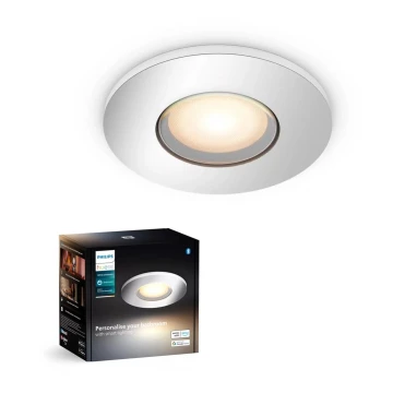 Philips - LED indbygningslampe til badeværelse dæmpbar Hue ADORE BATHROOM 1xGU10/4,2W/230V 2200-6500K IP44