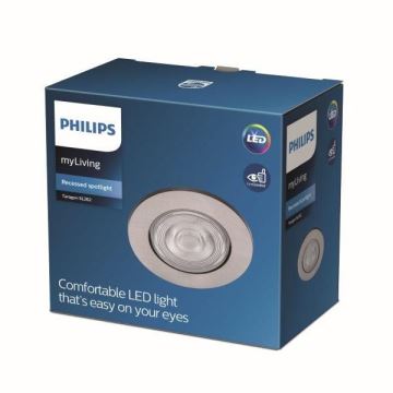 Philips - LED indbygningsspot LED/4,5W/230V 2700K