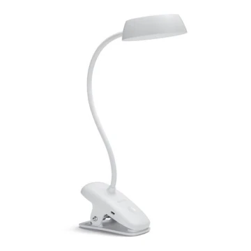 Philips - LED lampe med klemme dæmpbar DONUTCLIP LED/3W/5V CRI 90 hvid