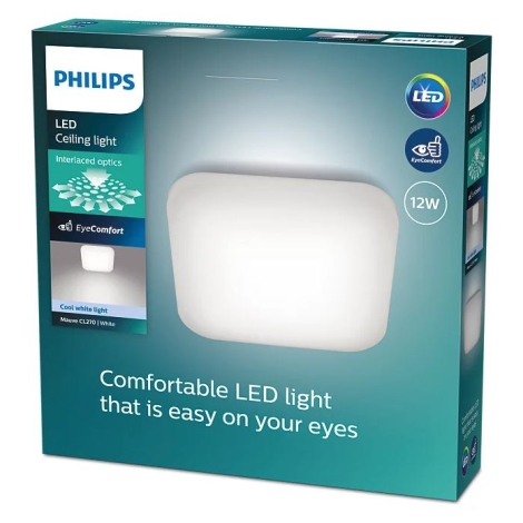 Philips - LED loftlampe LED/12W/230V 4000K