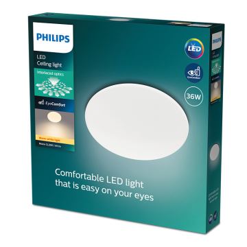 Philips - LED loftlampe MOIRE LED/36W/230V 2700K