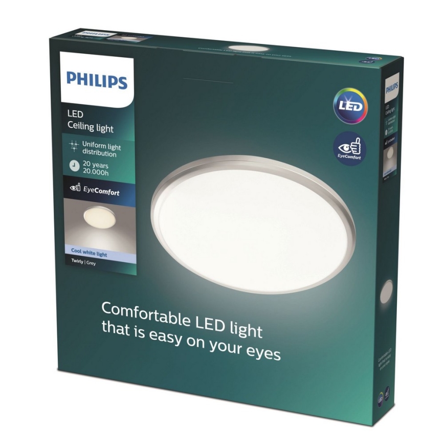 Philips - LED loftlampe TWIRLY 1xLED/17W/230V