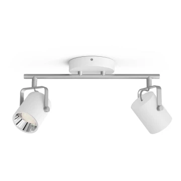 Philips - LED lysdæmper spotlys 2xLED/4.5W/230V