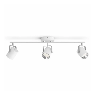 Philips - LED lysdæmper spotlys 3xLED/4.5W/230V