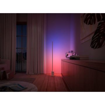 Philips - LED RGBW Gulvlampe dæmpbar Hue SIGNE LED/29W/230V 2000-6500K hvid