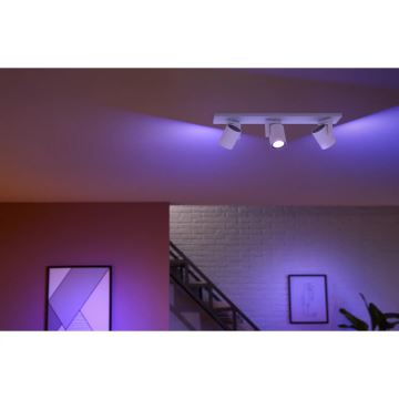 Philips - LED RGBW Spotlampe dæmpbar Hue ARGENTA 3xGU10/4,2W/230V 2000-6500K