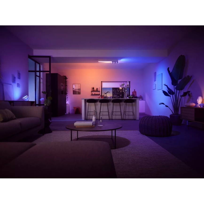 Philips - LED RGBW Spotlampe dæmpbar Hue CENTRIS 3xGU10/4,2W/230V + LED/11W 2000-6500K