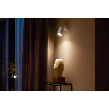 Philips - LED RGBW Spotlampe dæmpbar Hue FUGATO 1xGU10/4,2W/230V 2000-6500K hvid