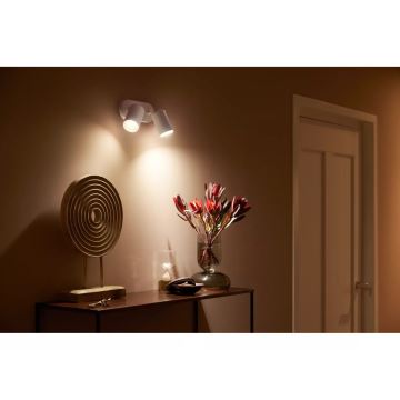 Philips - LED RGBW Spotlampe dæmpbar Hue FUGATO 2xGU10/4,2W/230V 2000-6500K hvid