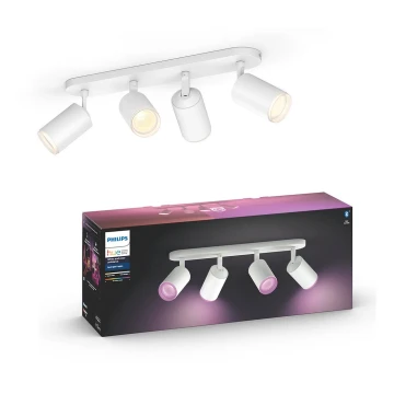 Philips - LED RGBW Spotlampe dæmpbar Hue FUGATO 4xGU10/5,7W/230V