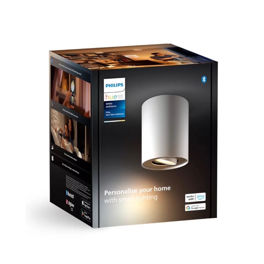 Philips - LED spotlampe dæmpbar Hue PILLAR 1xGU10/4,2W/230V 2200-6500K hvid