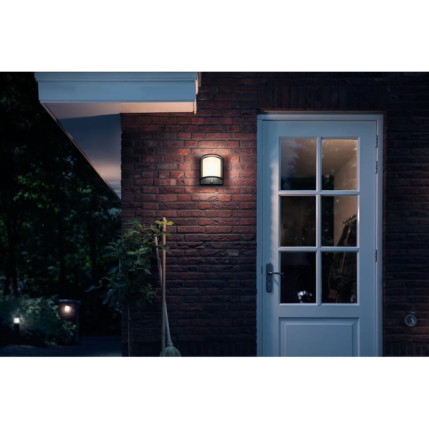 Philips - LED Udendørs væglampe med sensor SAMONDRA LED/3,8W/230V IP44