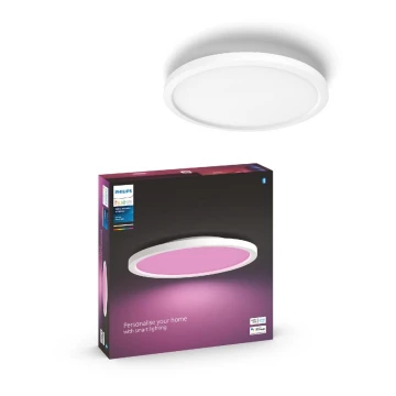 Philips - Loftlampe m. RGBW-farver dæmpbar Hue SURIMU LED/40W/230V