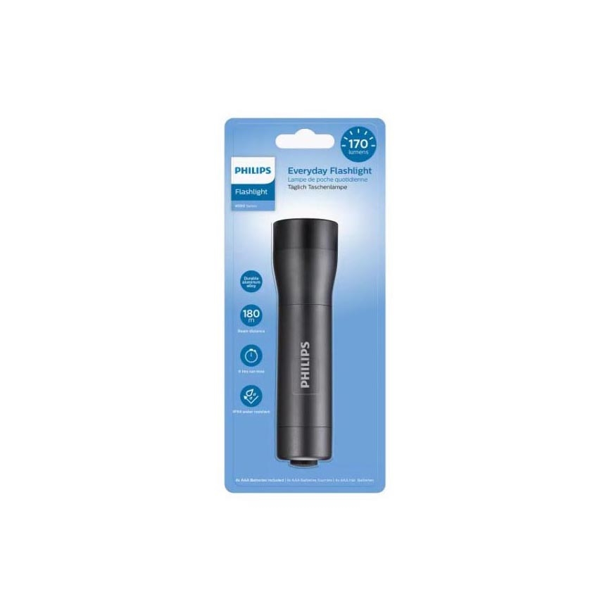 Philips SFL4001T / 10 - LED-lommelygte 4xAAA