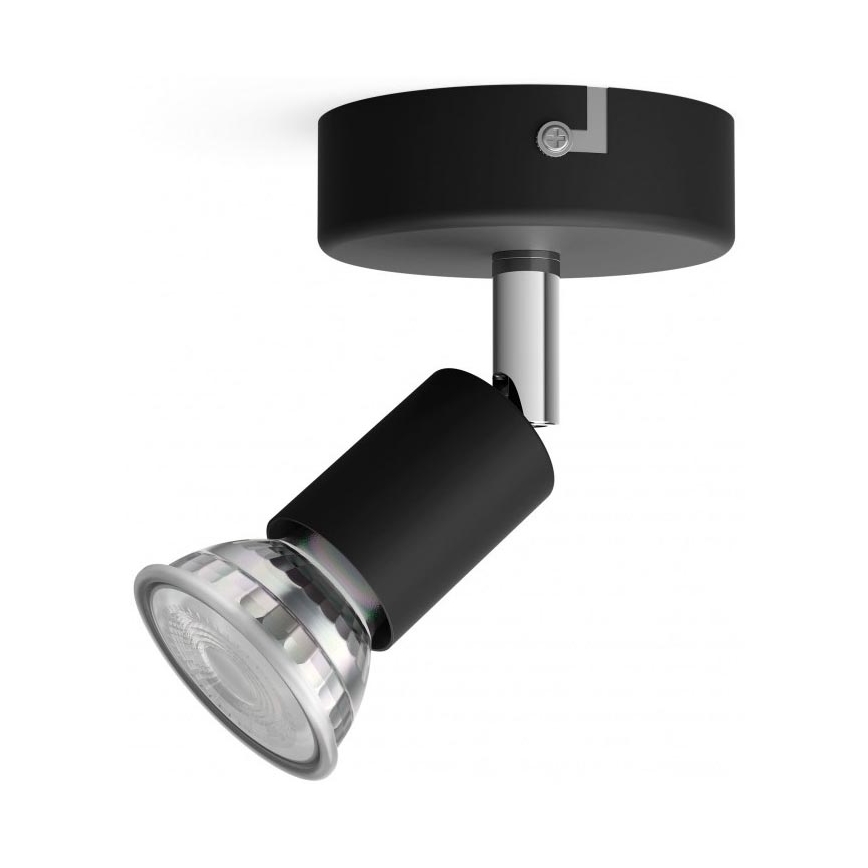 Philips - Spotlampe 1xGU10/50W/230V sort