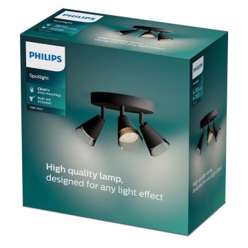 Philips - Spotlampe CLEFT 3xGU10/5W/230V