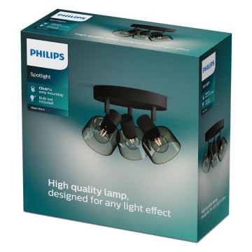 Philips - Spotlampe SLEET 3xE14/25W/230V
