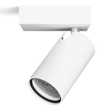 Philips - Spotlampe til badeværelse IDRIS 1xGU10/5W/230V IP44 hvid