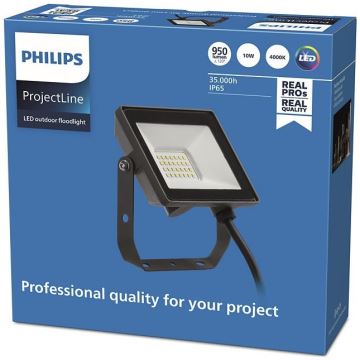 Philips - Udendørs LED projektør PROJECTLINE LED/10W/230V IP65 4000K