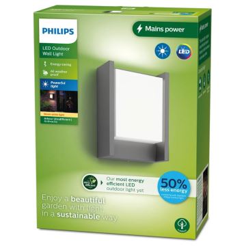 Philips - Udendørs LED væglampe ARBOUR LED/3,8W/230V IP44