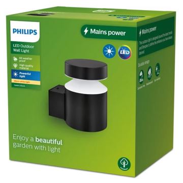 Philips - Udendørs LED væglampe LAVEN LED/6W/230V 2700K IP44