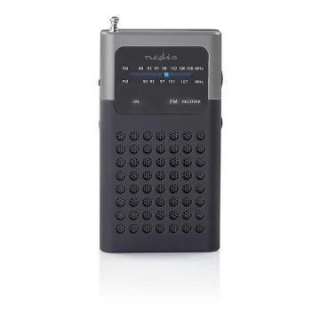 Pocket FM-radio 1,5W / 2xAAA