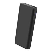 Powerbank med LED-lys display Power Delivery 20000 mAh/65W/3,7V sort