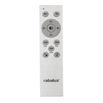 Rabalux 2130 - LED loftlampe dæmpbar LED/40W/230V sort + fjernbetjening